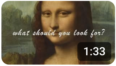 The Mona Lisa by Leonardo da Vinci in the Louvre Museum